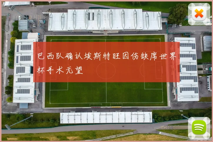 巴西队确认埃斯特旺因伤缺席世界杯手术无望